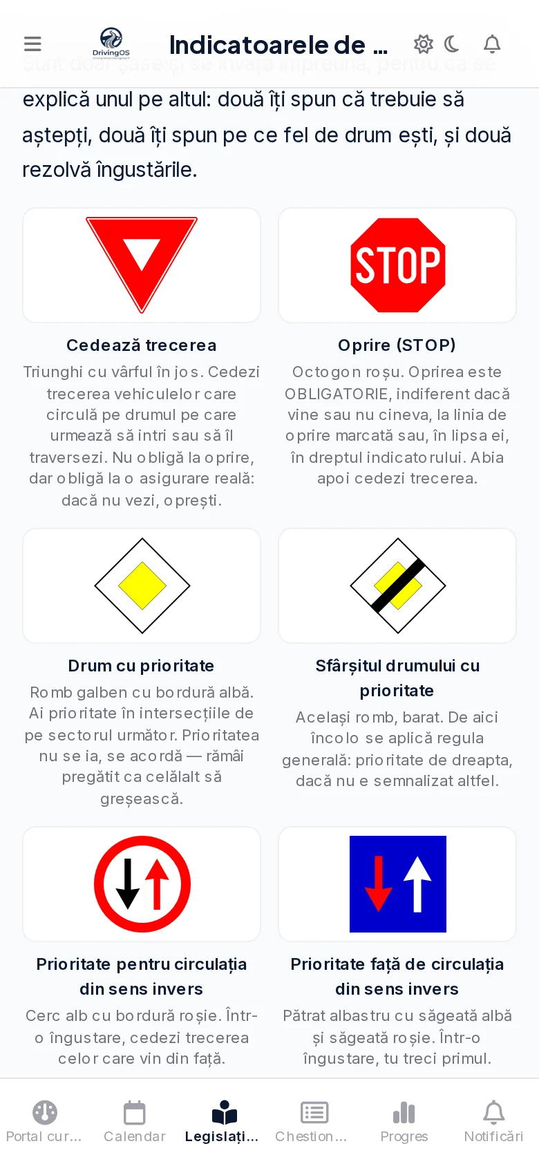 Legislație, pe telefon